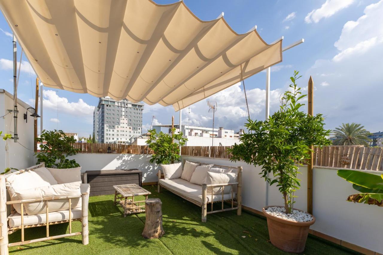 Tentudia Charming Apartments With Private Roof-Top Or Patio In San Bernardo By Ocityzen Seville Luaran gambar