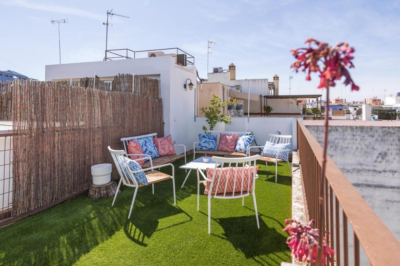 Tentudia Charming Apartments With Private Roof-Top Or Patio In San Bernardo By Ocityzen Seville Luaran gambar